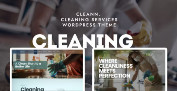 Cleann - Cleaning Services WordPress Theme