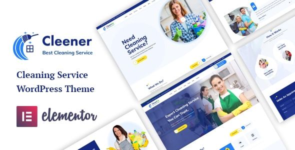 Cleener – Cleaning Services WordPress Theme 1 Cleener – Cleaning Services WordPress Theme