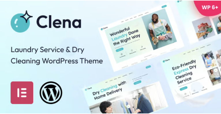 Clena - Laundry Service & Dry Cleaning WordPress Theme 1 Clena Laundry Service & Dry Cleaning WordPress Theme