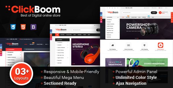 Click Boom Responsive Multipurpose Shopify Theme