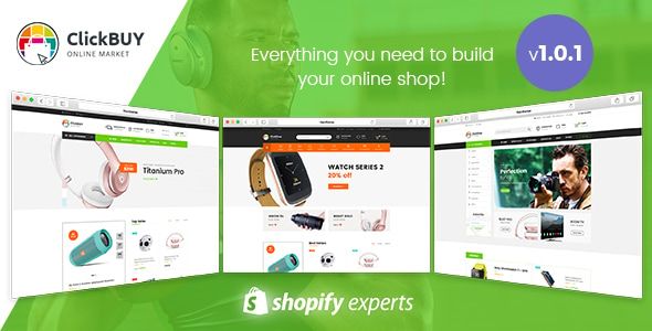 Click Buy - Multi Store Responsive Shopify Theme