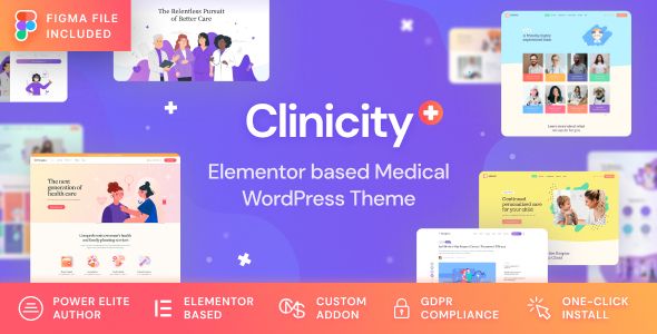 Clinicity – Health Medical Elementor Theme 1 Clinicity WordPress Theme