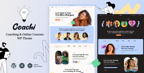 Coachi – Coaching Online Courses WordPress Theme 1 Coachi – Coaching Online Courses WordPress Theme