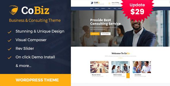 Cobiz -Business Consulting and Professional Services WordPress Theme 1 Cobiz Business Consulting and Professional Services WordPress Theme