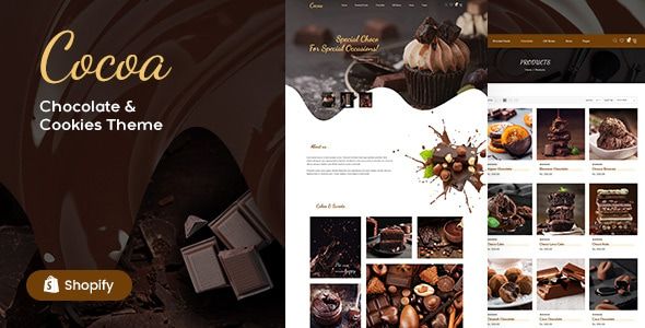 Cocoa Shopify Chocolate Shop Theme