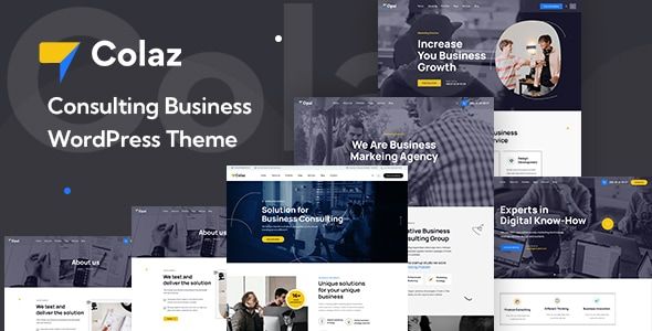 Colaz - Business Consulting WordPress Theme 1 Colaz Business Consulting WordPress Theme