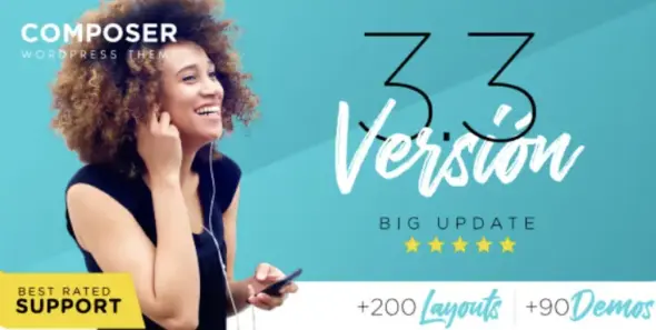 Composer Pro WordPress Theme