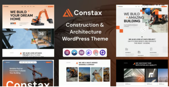 Constax Construction & Architecture WordPress Theme