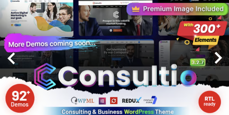 Consultio - Consulting Corporate WordPress Theme 1 Consultio WordPress Theme
