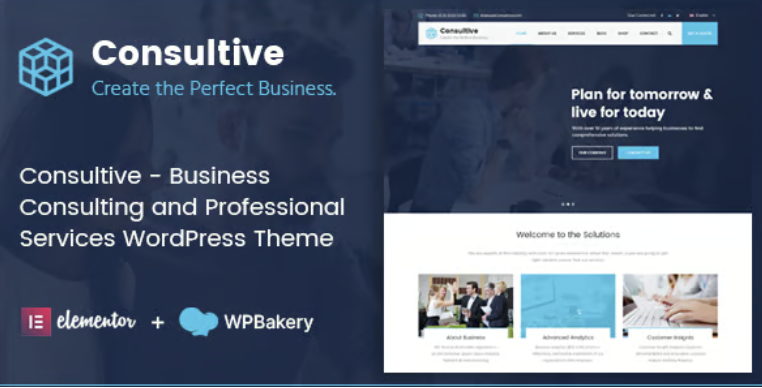 Consultive - Business Consulting and Professional Services WordPress Theme 1 Consultive Business Consulting and Professional Services WordPress Theme