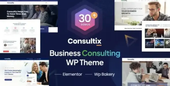 Consultix Pro Business Consulting WordPress Theme