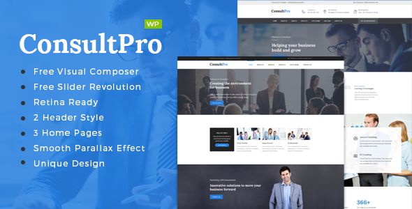 ConsultPro : Finance and Consultancy WordPress Theme 1 Consult Pro : Finance and Consultancy WordPress Theme