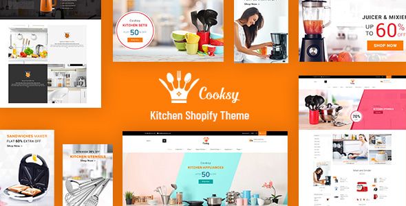 Cooksy - Kitchen Store/ Appliances Shopify Theme 1 Cooksy Kitchen Shopify Theme