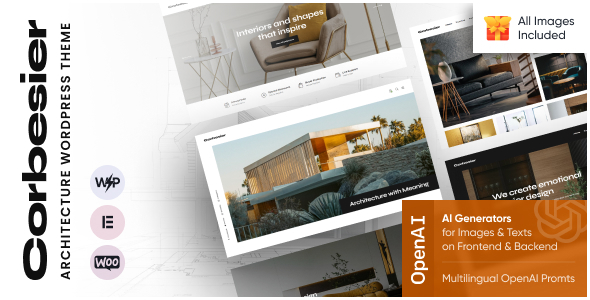 Corbesier - Architecture WordPress Theme 1 Corbesier Architecture WordPress Theme