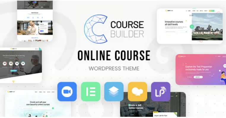 Course Builder - Online Course WordPress Theme 1 Course Builder WordPress Theme