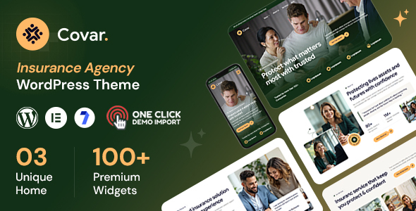 Covar - Insurance Agency WordPress Theme 1 Covar - Insurance Agency WordPress Theme