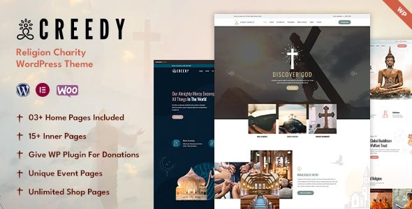 Creedy - Church & Religion Theme 1 Creedy Church & Religion Theme WordPress Theme