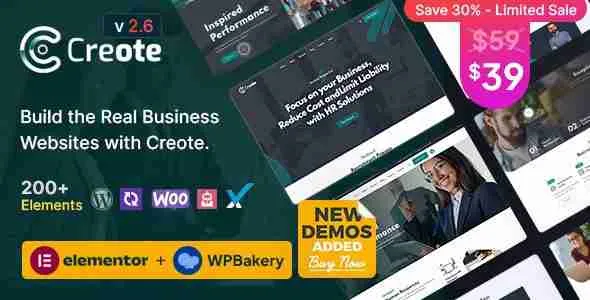 Creote - Corporate & Consulting Business WordPress Theme 1 Creote - Corporate & Consulting Business WordPress Theme