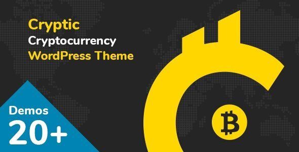 Cryptic - Cryptocurrency WordPress Theme 1 Cryptic Cryptocurrency WordPress Theme