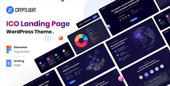 Cryptlight – ICO Landing Page WordPress Theme 1 Cryptlight ICO Landing Page WordPress Theme