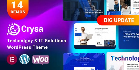 Crysa – IT Solutions WordPress Theme 1 Crysa – IT Solutions WordPress Theme