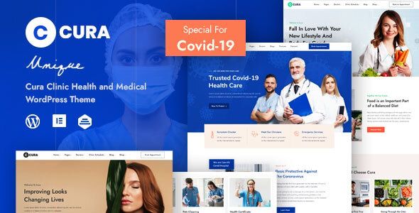 Cura – Medical Clinic Theme 1 Cura – Medical Clinic Theme WordPress Theme