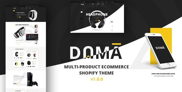 Dama Multi Store Responsive Shopify Theme
