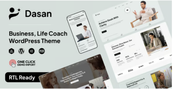 Dasan - Life Coach WordPress Theme