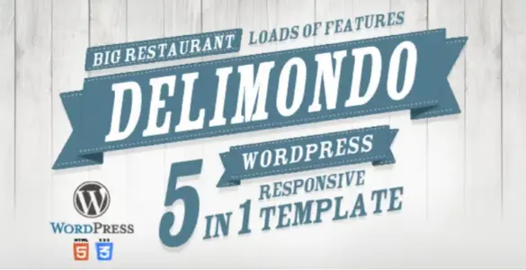 Delimondo Responsive WordPress Theme