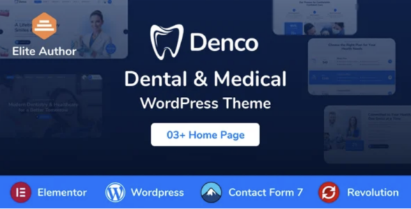Denco Dental & Medical WordPress Theme