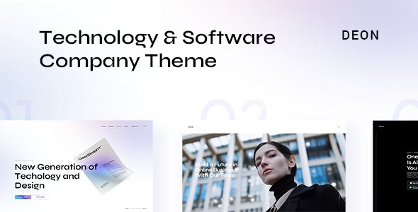 Deon – Technology and Software Company Theme 1 Deon – Technology and Software Company Theme