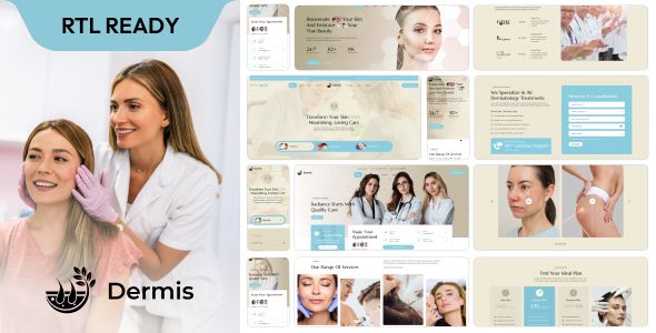 Dermis – Dermatology Medical Doctor WordPress Theme 1 Dermis – Dermatology Medical Doctor WordPress Theme