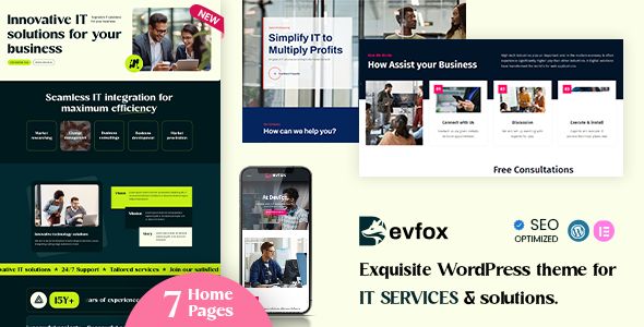 DevFox – IT Solutions and Services WordPress Theme 1 Dev Fox – IT Solutions and Services WordPress Theme