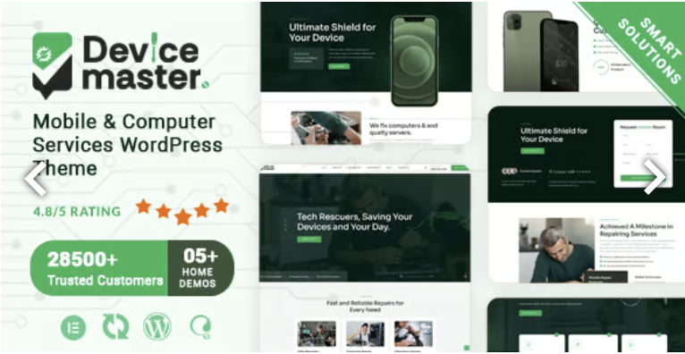 Devicemaster - Mobile & Computer Repair Services WordPress Theme 1 Devicemaster Mobile & Computer Repair Services WordPress Theme