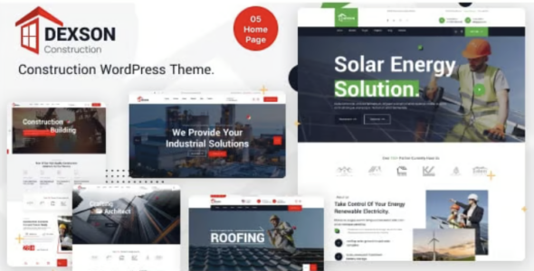 Dexson Construction WordPress Theme