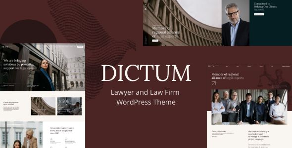 Dictum - Lawyer WordPress Theme 1 Dictum - Lawyer and Law Firm WordPress Theme