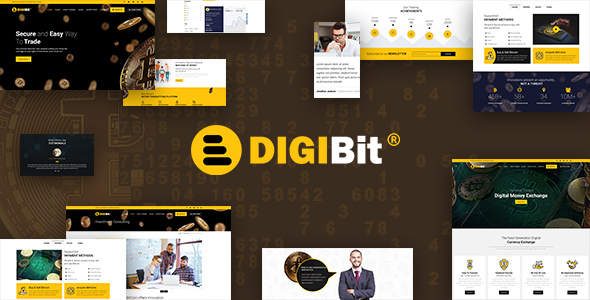 DigiBit - Bitcoin Trading WordPress Theme 1 Digi Bit Bitcoin Trading WordPress Theme
