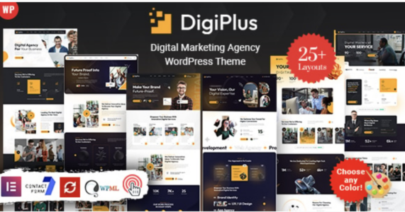 Digiplus - Digital Agency WordPress Theme