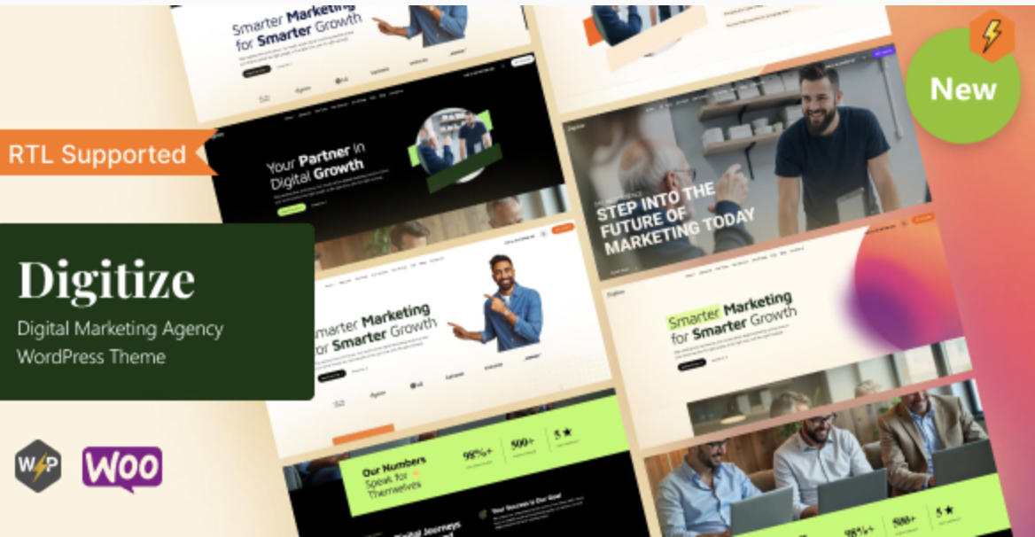 Digitize - Digital Marketing Agency WordPress Theme 1 Digitize Digital Marketing Agency WordPress Theme