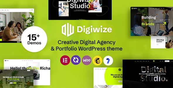 Digiwize – Digital Agency Creative Portfolio WordPress Theme 1 Digiwize Digital Agency Creative Portfolio WordPress Theme