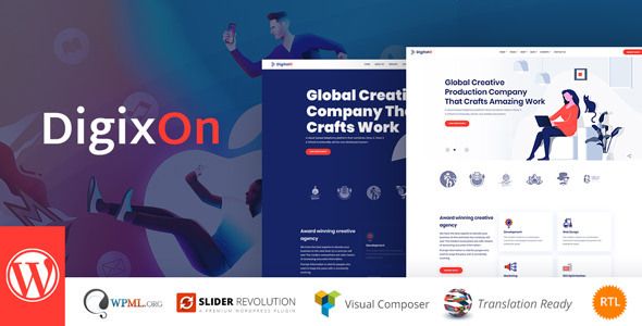 Digixon - Digital Marketing Strategy WP Theme 1 Digixon - Digital Marketing Strategy WordPress Theme