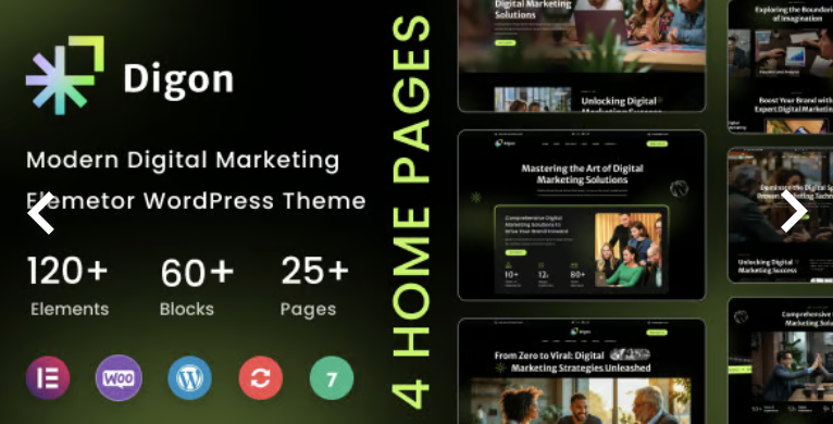 Digon - SEO and Digital Marketing Agency WordPress Theme 1 Digon WordPress Theme
