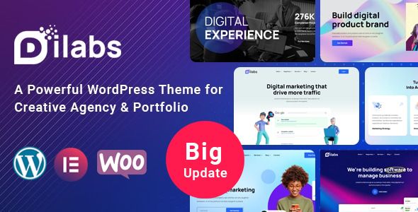 Dilabs – Creative Agency WordPress 1 Dilabs Creative Agency WordPress Theme