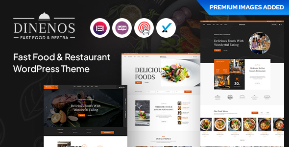 Dinenos - Restaurant WordPress Theme 1 Dinenos - Restaurant WordPress Theme