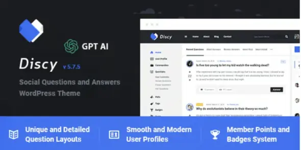 Discy Pro WordPress Theme