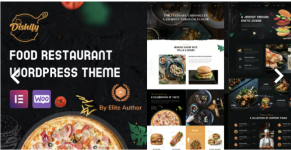 Dishify Food Restaurant WordPress Theme