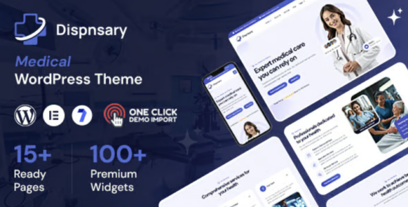 Dispnsary Medical and Health Care WordPress Theme