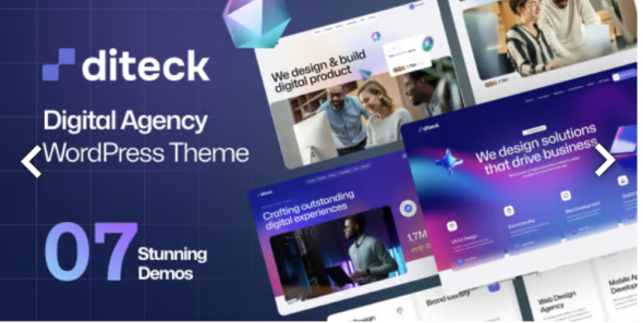 Diteck - Digital Agency WordPress Theme