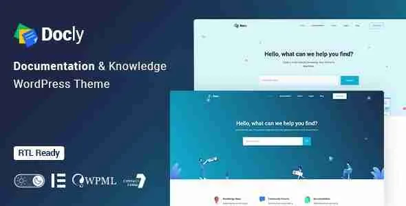 Docly Documentation And Knowledge Base WordPress Theme