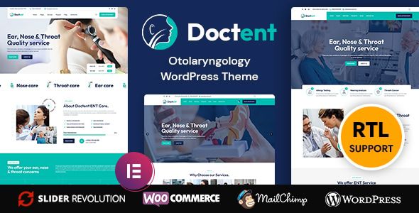 Doctent – Otolaryngologist | ENT Doctor WordPress Theme 1 Doctent Otolaryngologist WordPress Theme